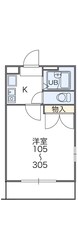 レオパレスＭＩＴＯIIの物件間取画像